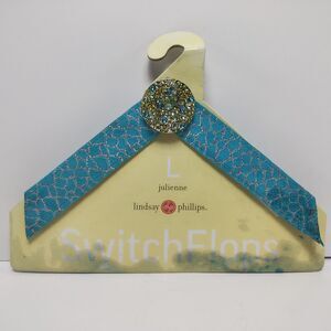 Lindsay Phillips SwitchFlops Womens L (9/10/11) Julienne Interchangeable Straps